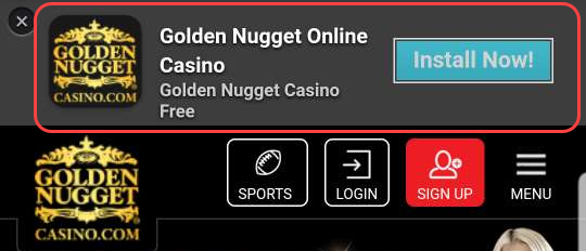 Golden Nugget Mobile App Golden Nugget Mobile App